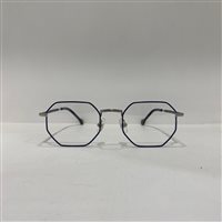 Montatura vista Kyme HEDI COL 3 - OPTICAL GLASSESSHINY SILVER & BLUE49 - HEDI COL 3 - OPTICAL GLASSESSHINY SILVER & BLUE49